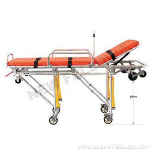 Emergency Rescue Aluminum Alloy Ambulance Stretcher Cot For